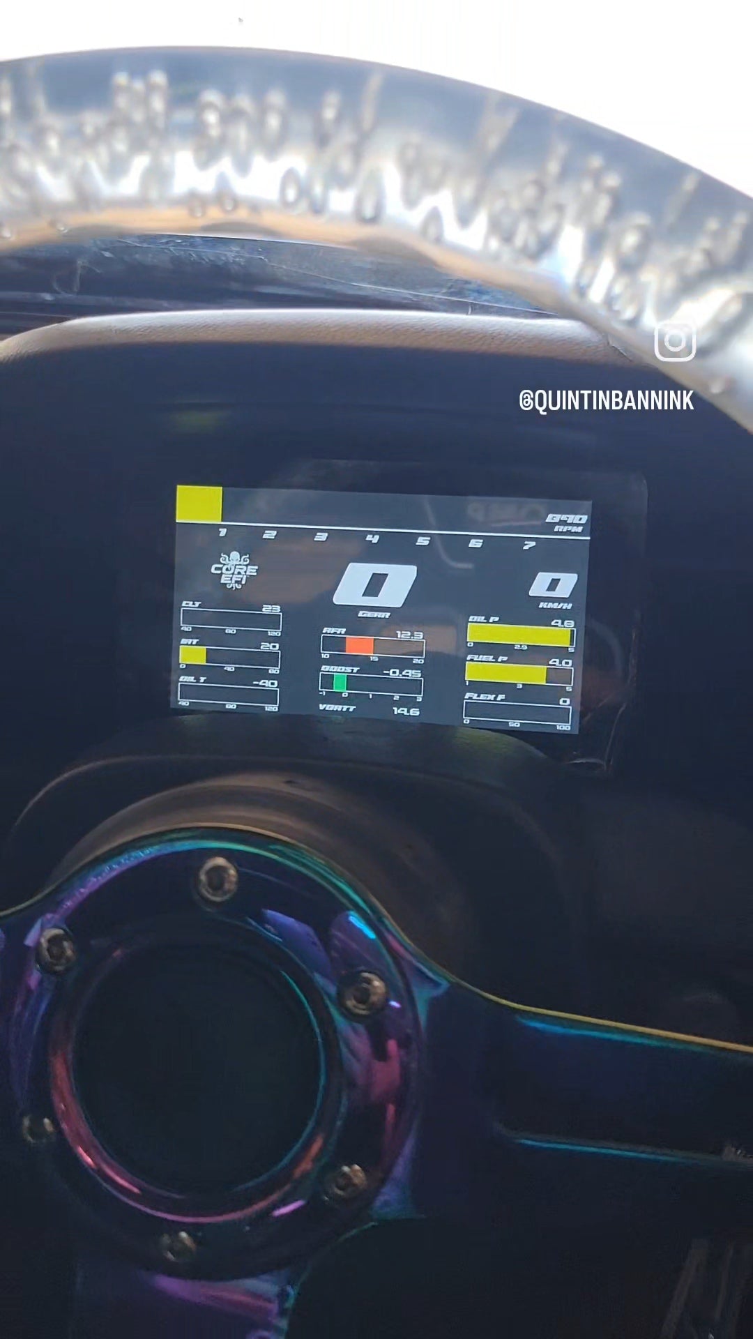 7 Inch Digital Dash - Core EFI Protocol